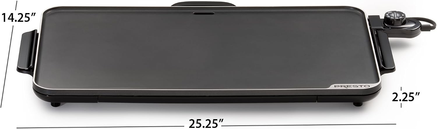 22-Inch Slimline Extra Large Griddle Extra-large 22×13″cooking surface Griddle