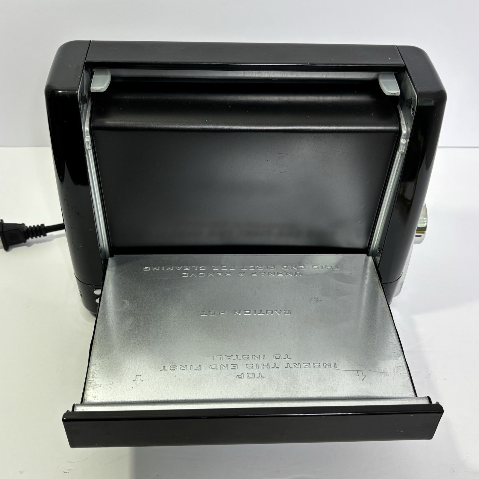 Nostalgia Bacon Express Crispy Bacon Grill Clean And Ready To use BCN6BK