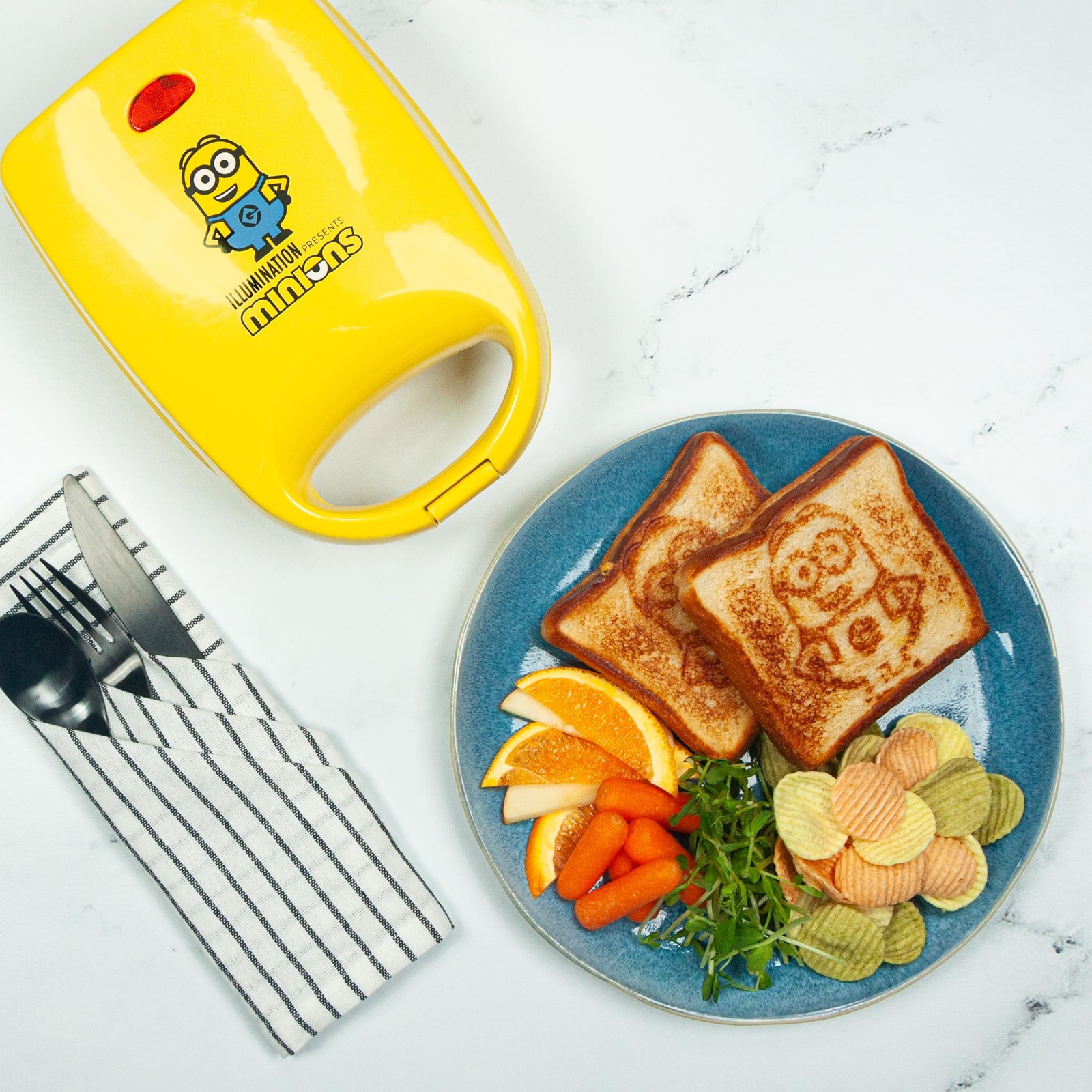 Ds Minions Sandwich Maker Small Kitchen Appliance