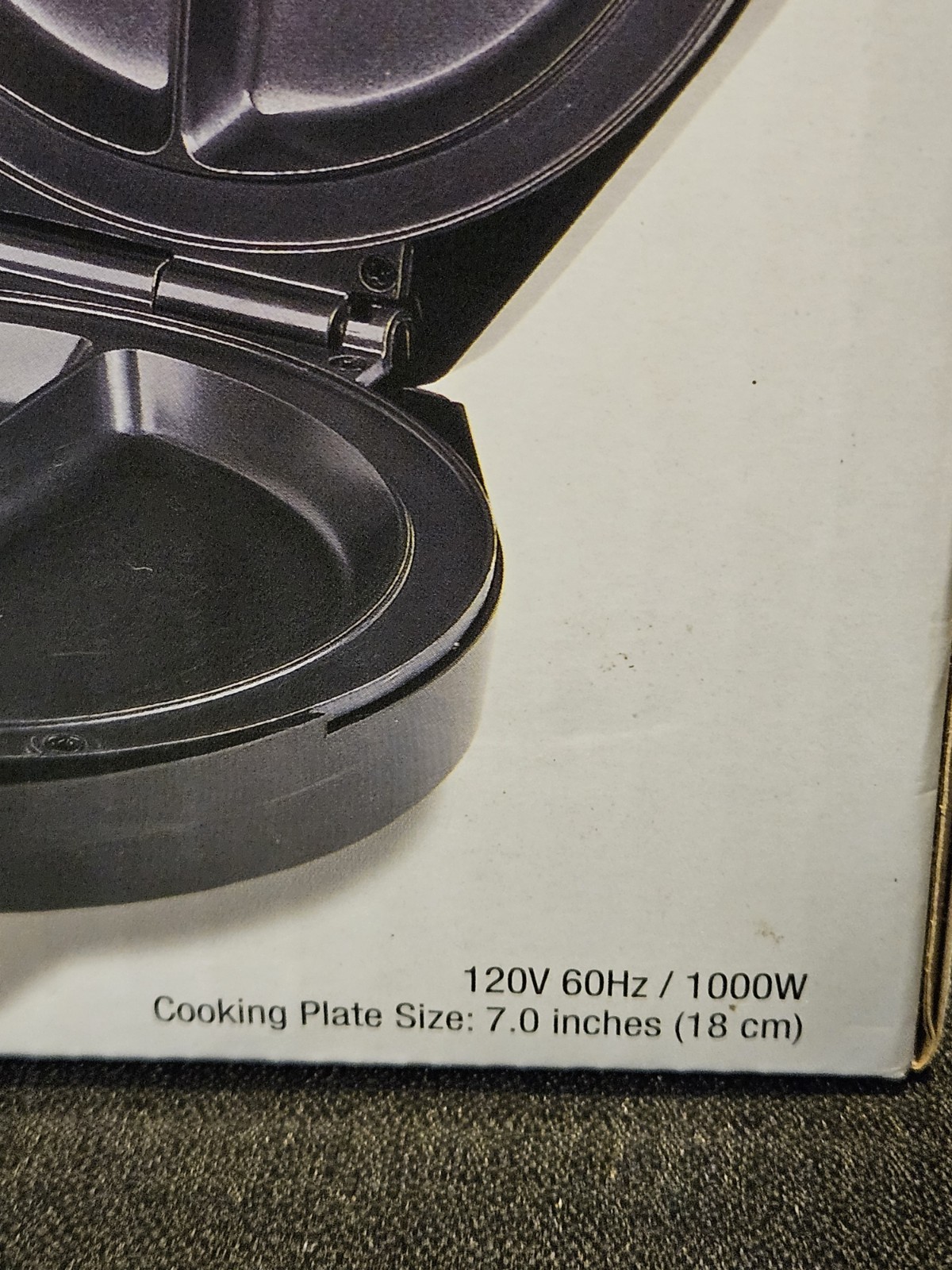 Parini Electric Non-Stick Omelet Maker New