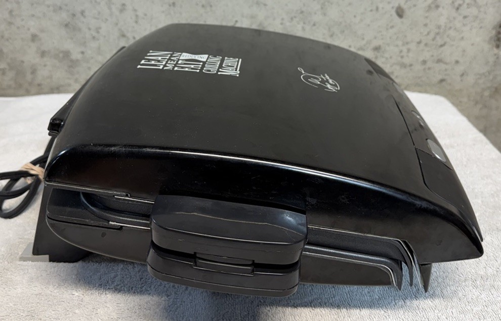 George Foreman Lean Mean Fat Grilling Machine Large Black GRP99BLK Tested