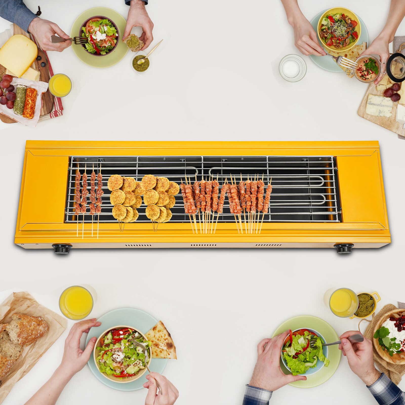 3kw Bbq Grill, Electric Portable Barbecue Grill, Electric Griller For Parties