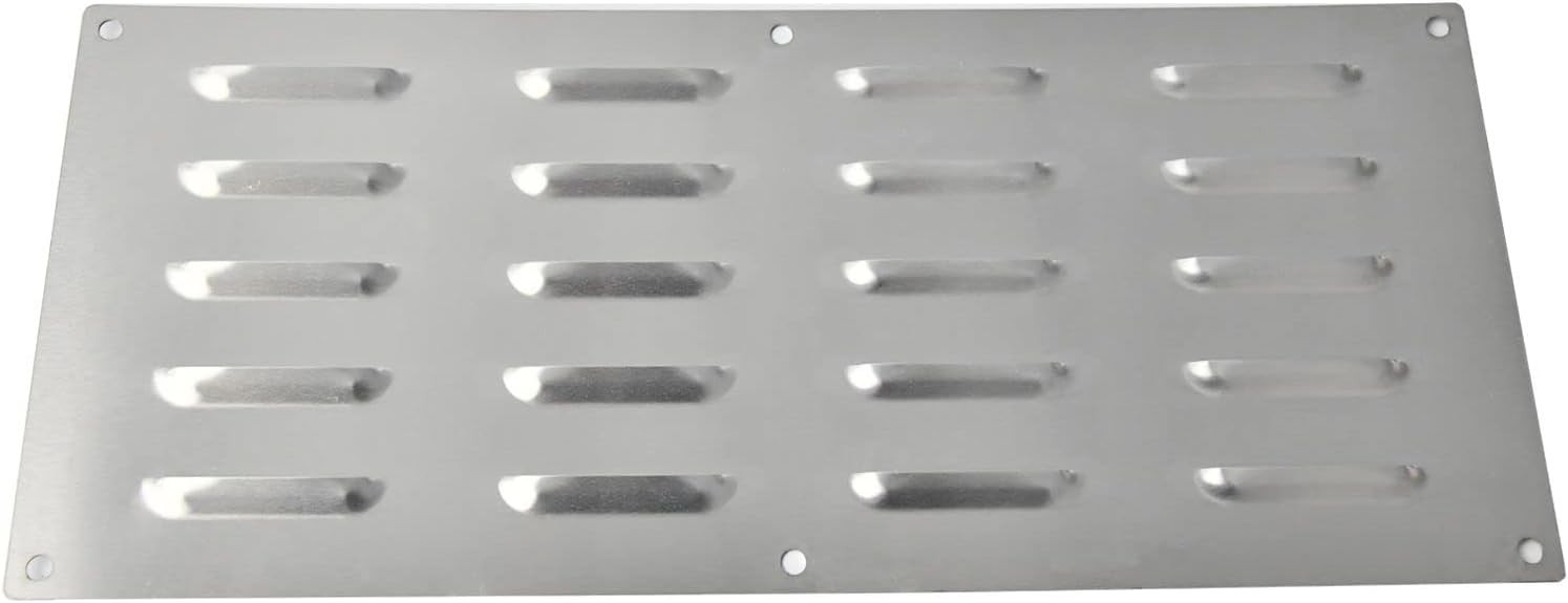 Stainless Steel Venting Panel For Outdoor Kitchens Grill Accessory, 15 Inch By