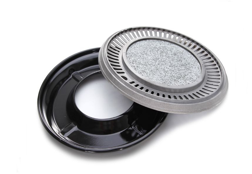 Korean Natural Stone Serpentine Barbecue BBQ Grill Plate, Made in Korea