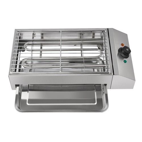 BBQ Electric Searing Grill Smokeless Cooking Griddle Stainless Steel Grill 1800W