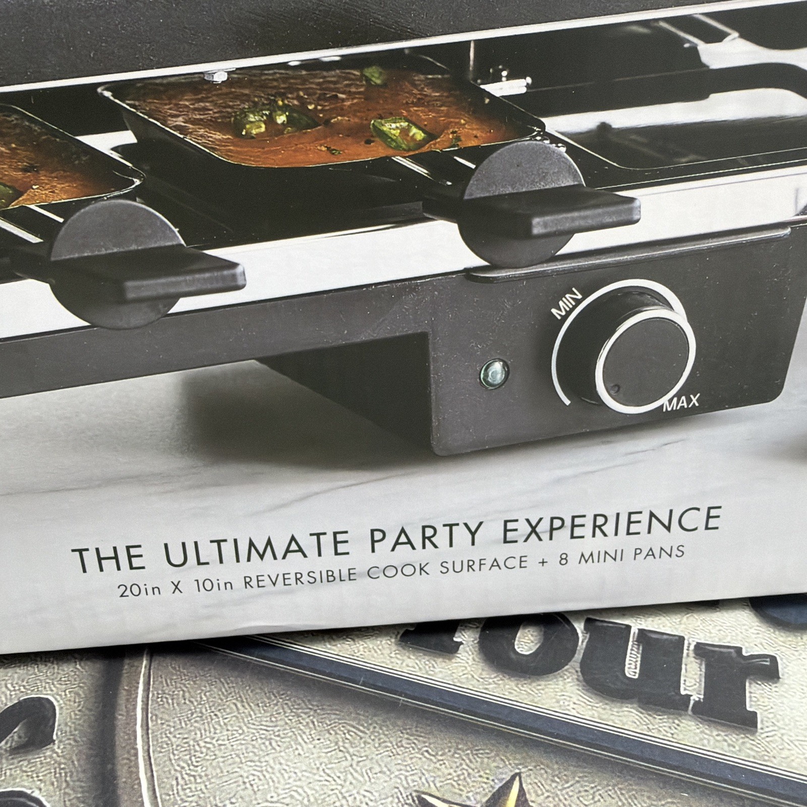 GreenPan Ultimate Gourmet Grill Reversible Griddle 8 Pans Nonstick Ceramic Elect