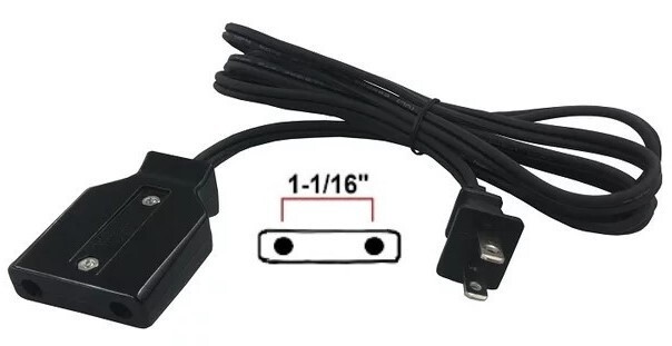 Power Cord for Hamilton Beach Farberware Rotisserie Broiler Model 325 450A 455ND