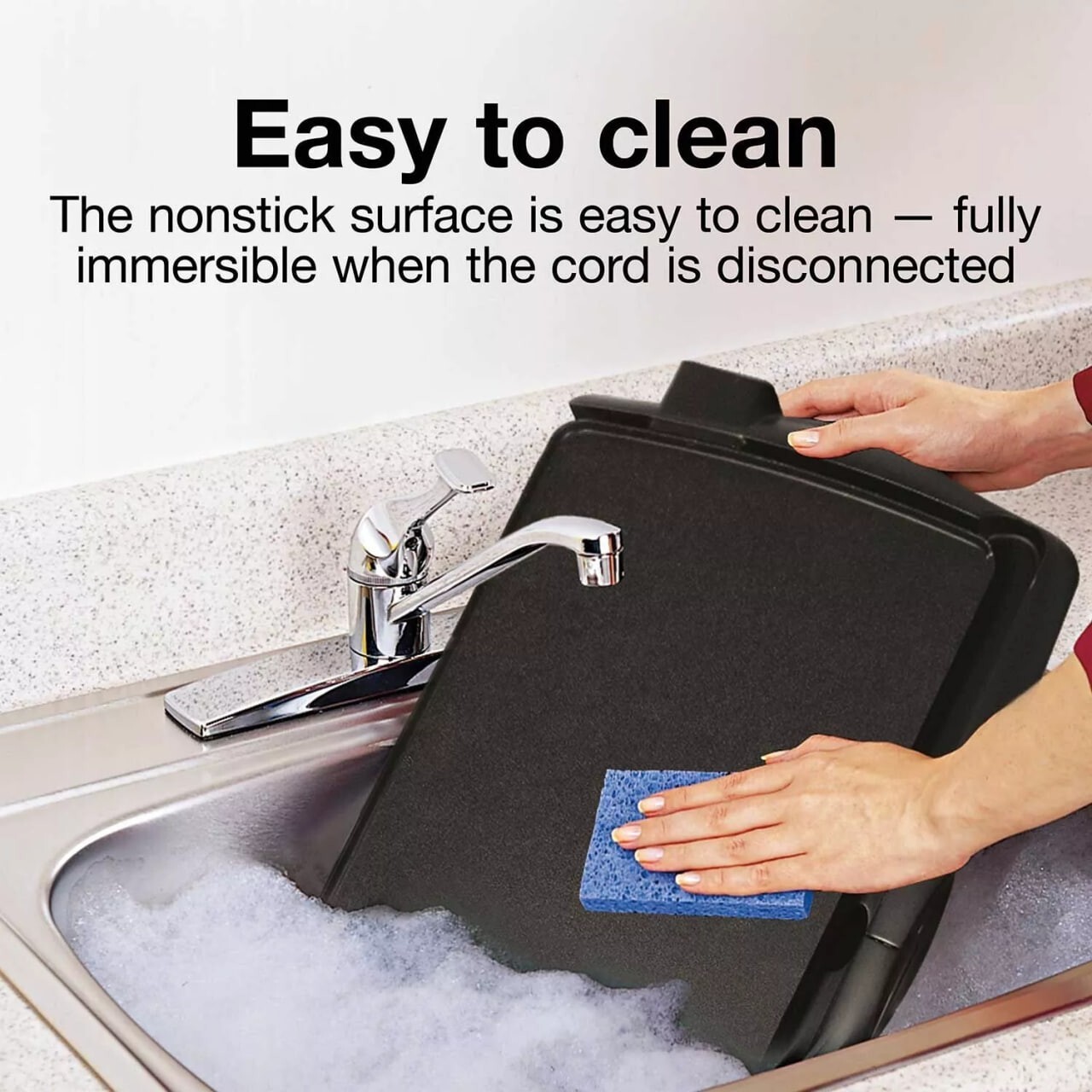 Proctor Silex – Large Nonstick Electric Griddle – temperatures 200F to 400F