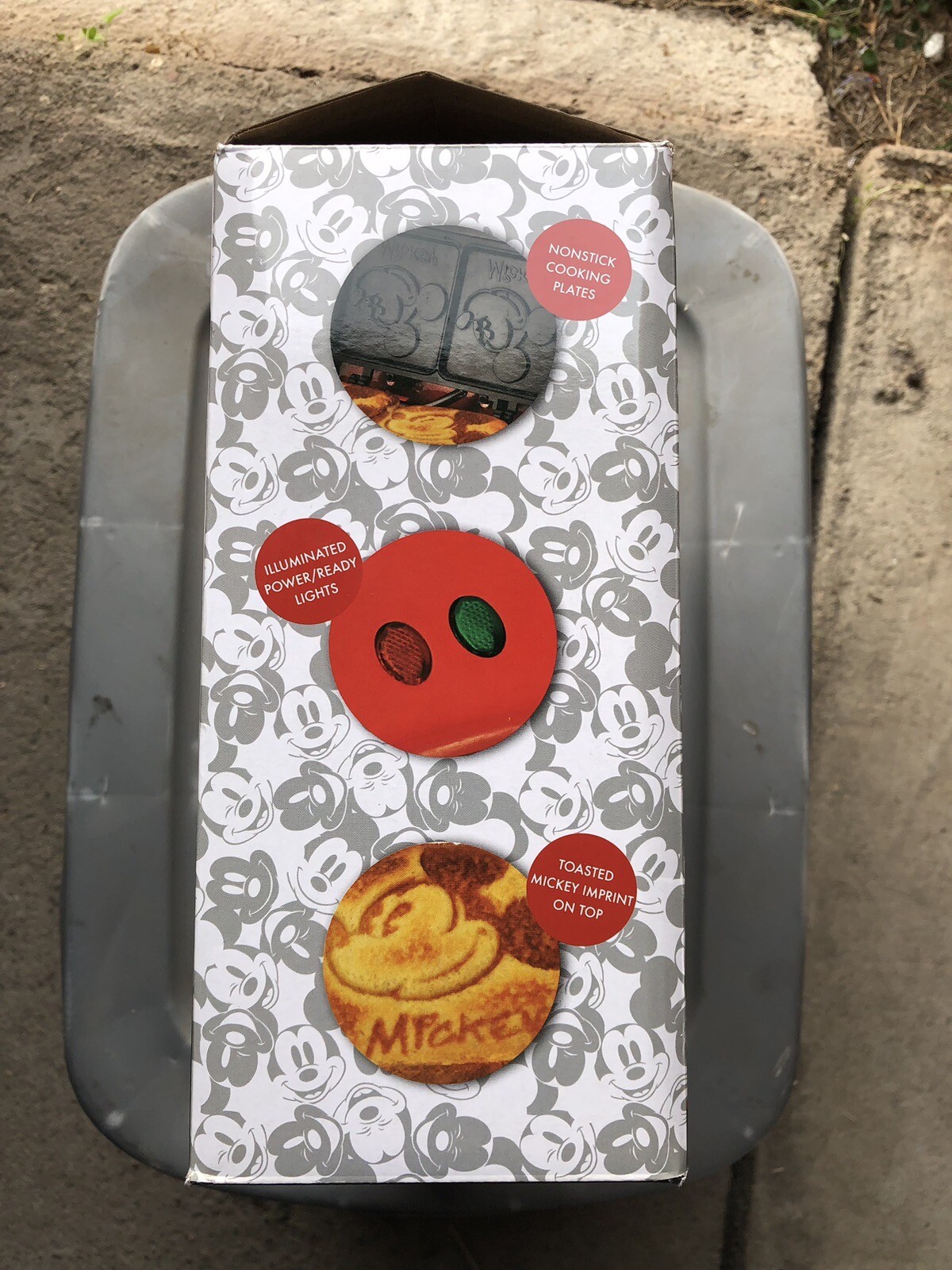 Disney Mickey Mouse French Toast Hot Sandwich Maker NEW!!