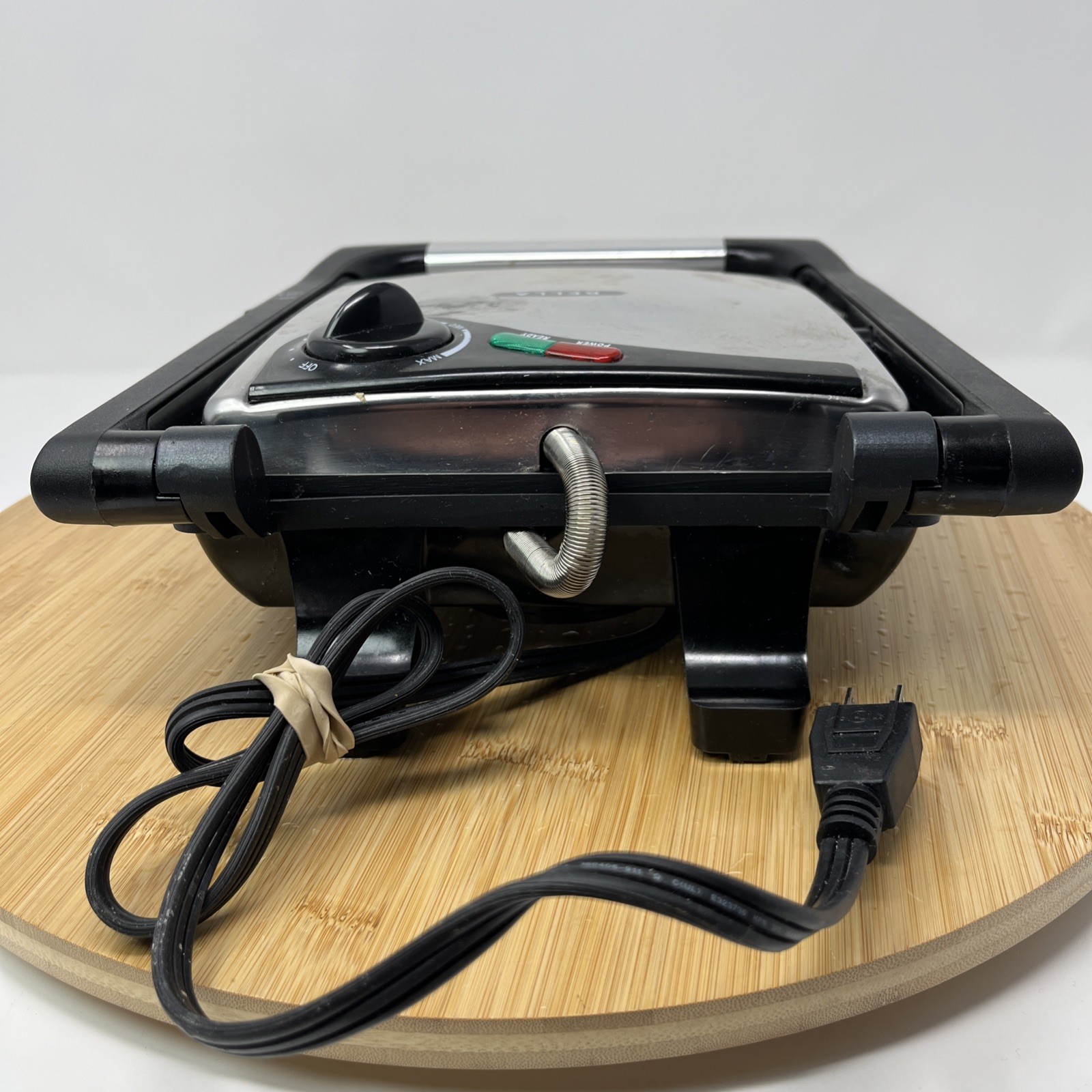 BELLA Panini Grill Bistro @ Home Floating Hinge Drip Tray Stainless Steel TESTED