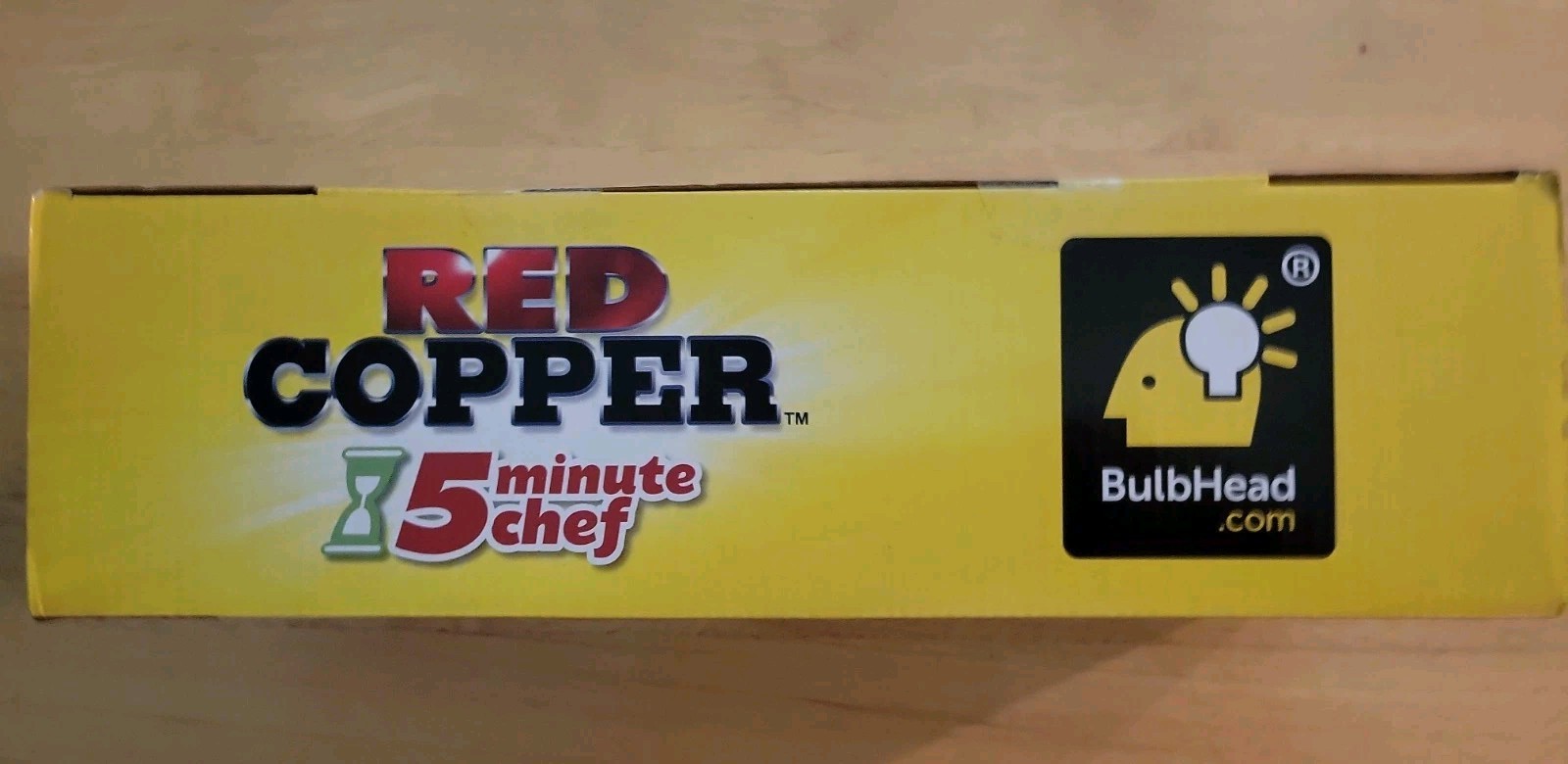 NEW OLD STOCK Copper Red 5 Minute Chef Electric Meal Omelet Maker Sealed In Box