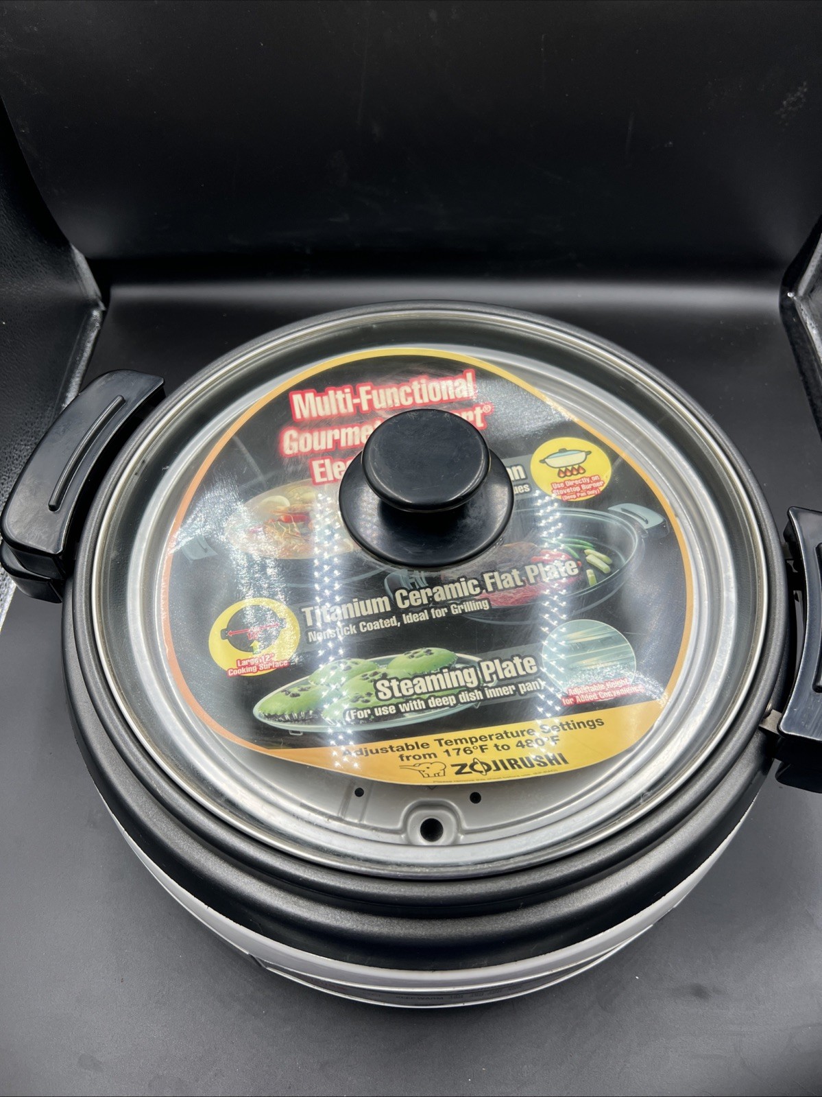 Zojirushi EP-RAC50 Gourmet d’Expert Electric Skillet 1350W White