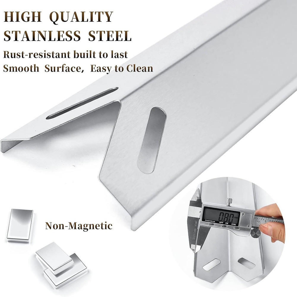 Stainless Steel Grill Hot Plate Made from 201 Stainless Steel 39.4x8x3cm