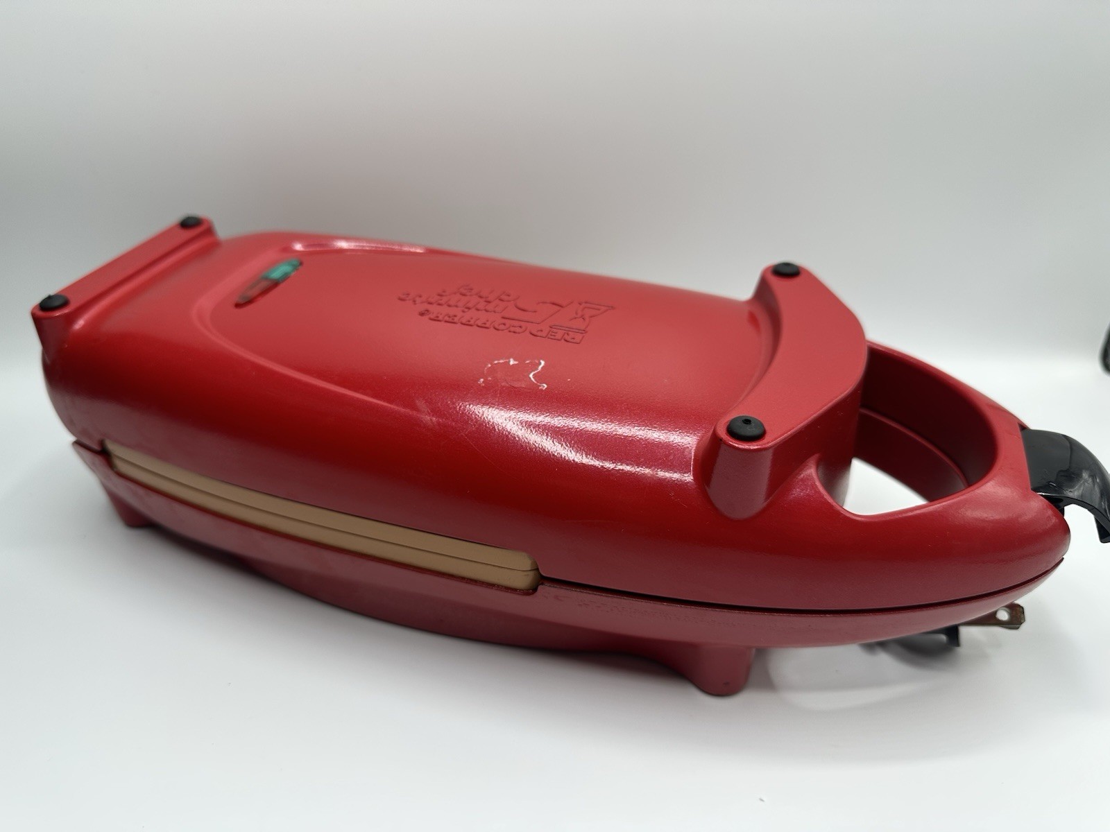 Copper Red 5 Minute Chef Electric Meal Maker Frying Pan NonStick- WORKING