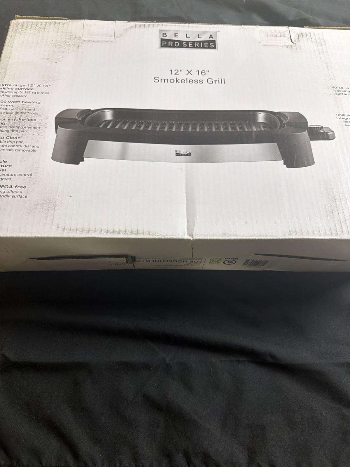Bella Pro Series 12 X 16 Smokeless Grill