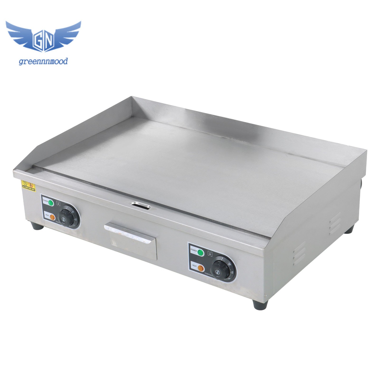 Commercial Electric Griddle Countertop Griddle Grill 30″Flat Top Grill 3000W