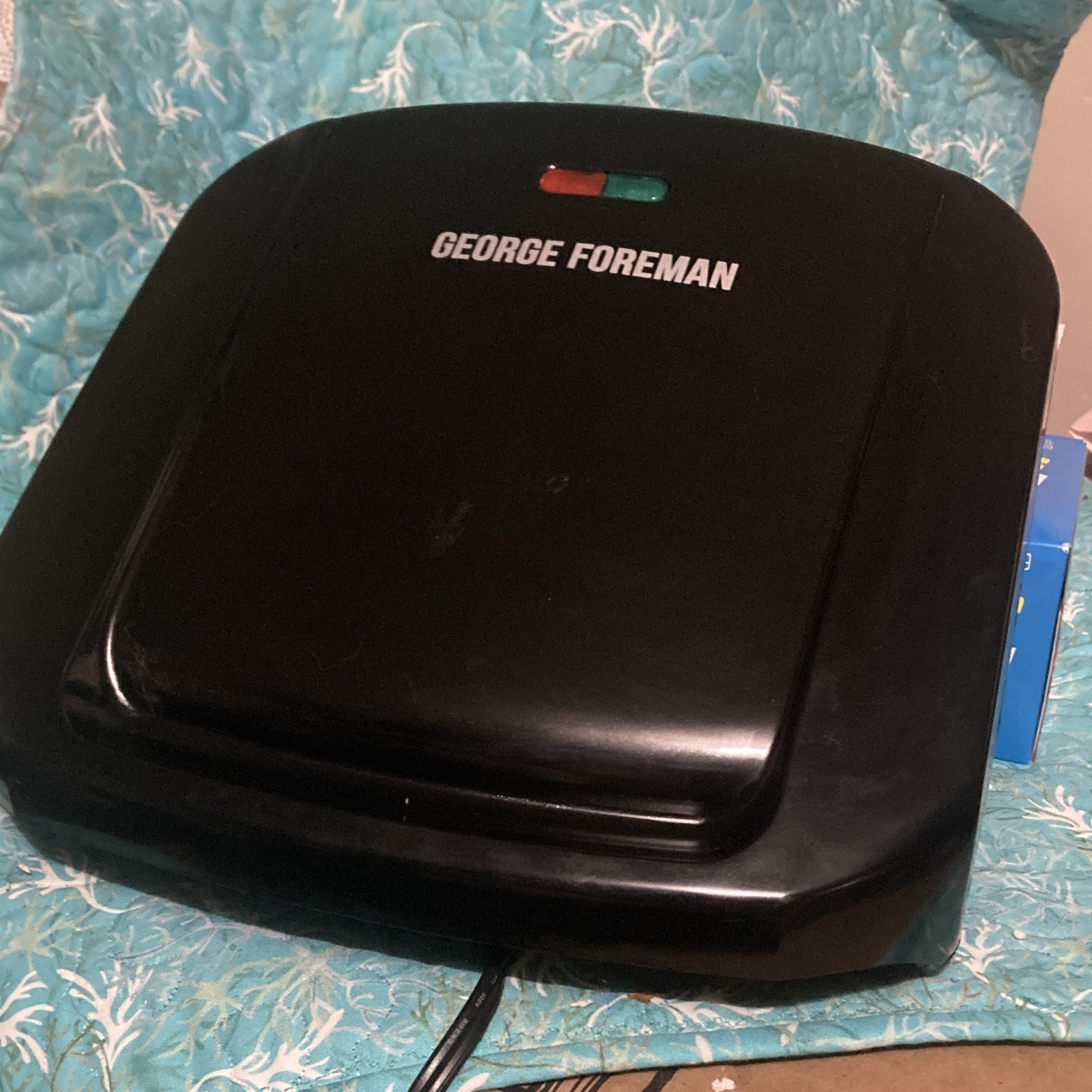 George Foreman GRP1060B Removable Plate Electric Contact Grill 1150W Black