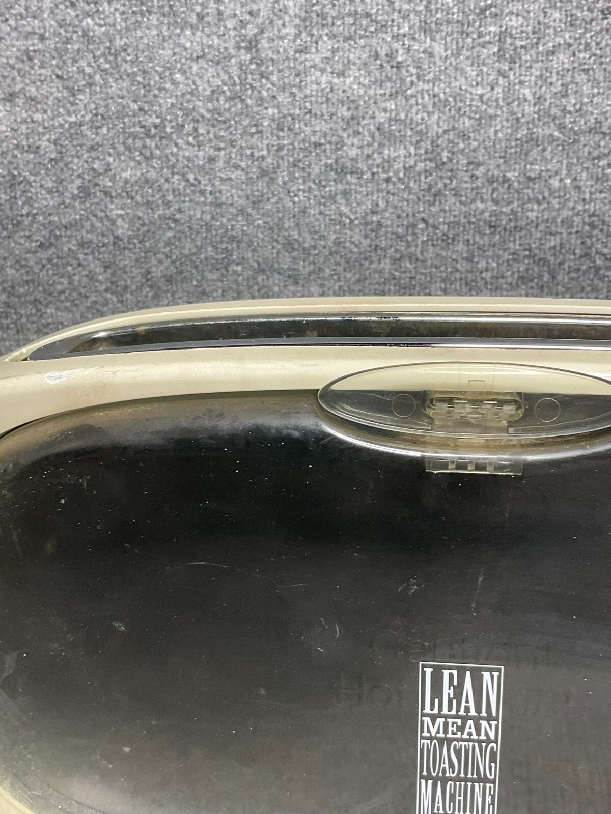 George Foreman GFT1W 2 Slice Toaster 1080W Used Lean Mean Machine