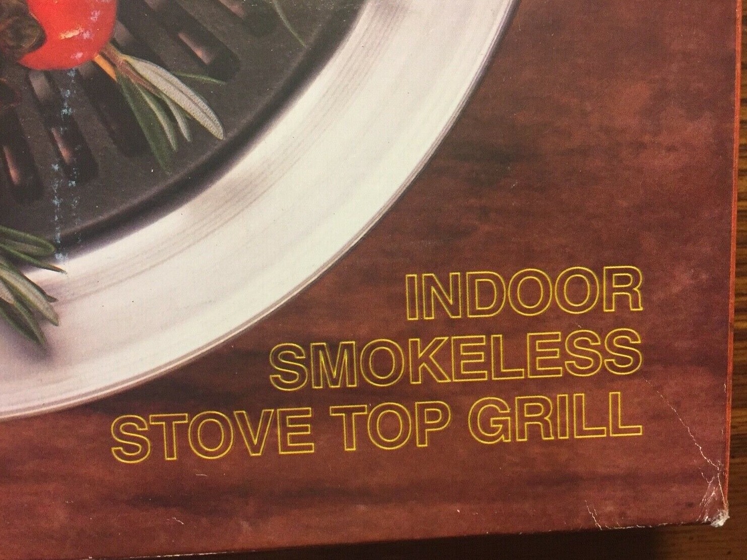 Grill It! Indoor Smokeless Stove Top Grill Professional Model Complete NOS