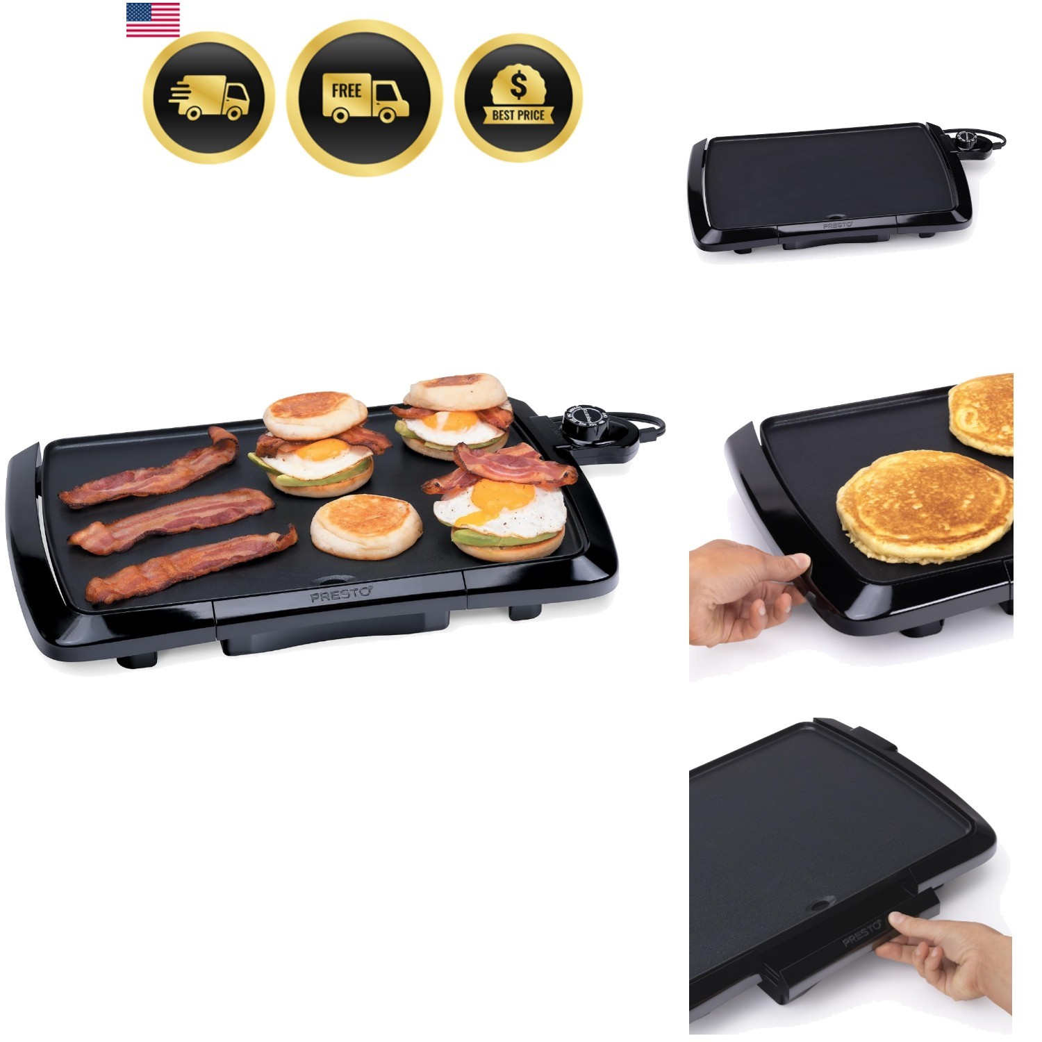 0 Cool Touch Electric Griddle