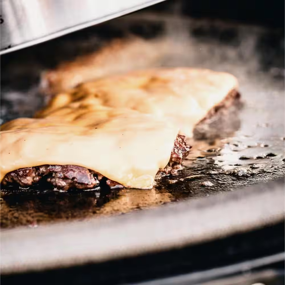 Half Moon Cast Iron Reversible Grill Griddle for 18 In. Classic Joe
