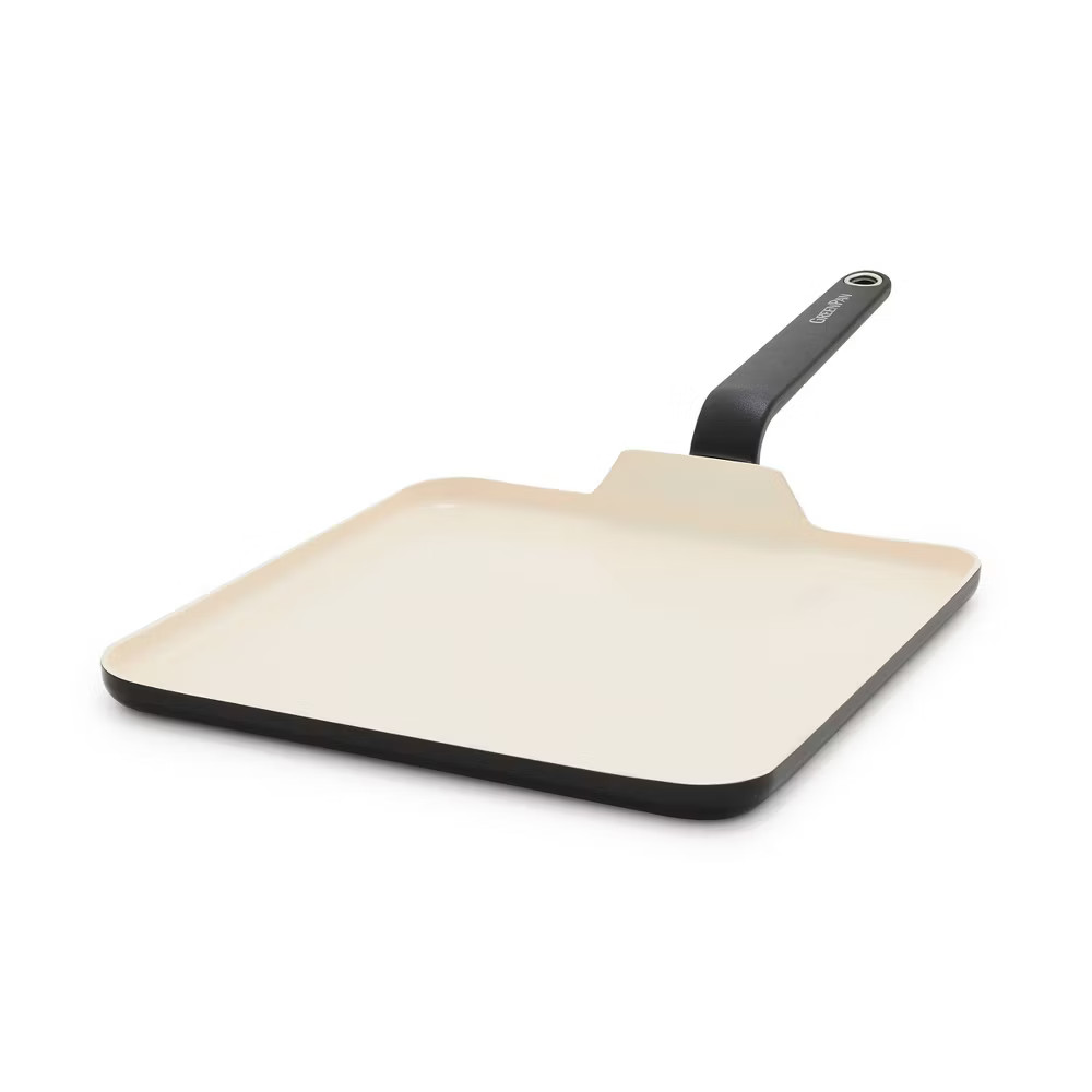 GreenPan Rio Advanced 11″ Ceramic Nonstick Griddle Black