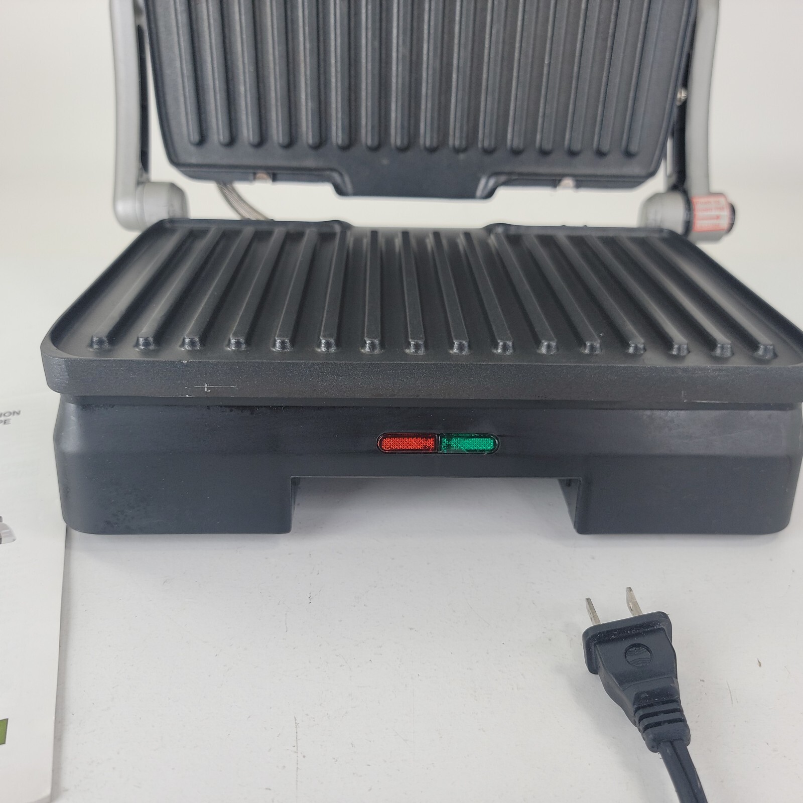 Cuisinart Grill & Panini Press Griddler Series GR-11 w Manual, Floating Hinge