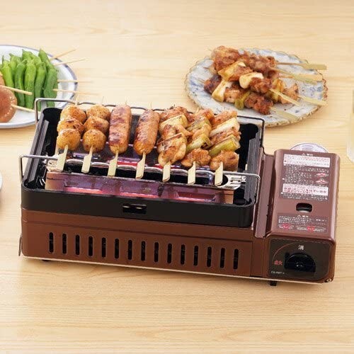 Iwatani Portable Gas Grill Stove CB-ABR-1 Yakitori Mochi barbecue from Japan