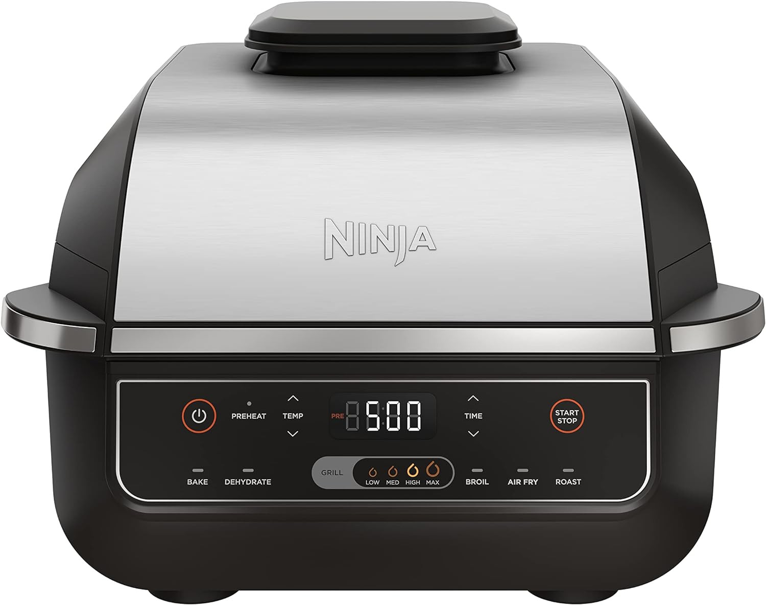 EG201 Foodi 6-In-1 Indoor Grill with Air Fry, Roast, Bake, Broil, & Dehydrate, 2