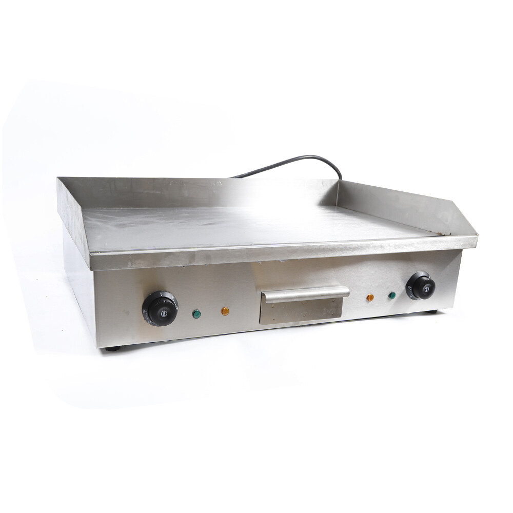 🔥3000W 29″ Commercial Electric Countertop Griddle Flat Top Grill Hot Plate BBQ