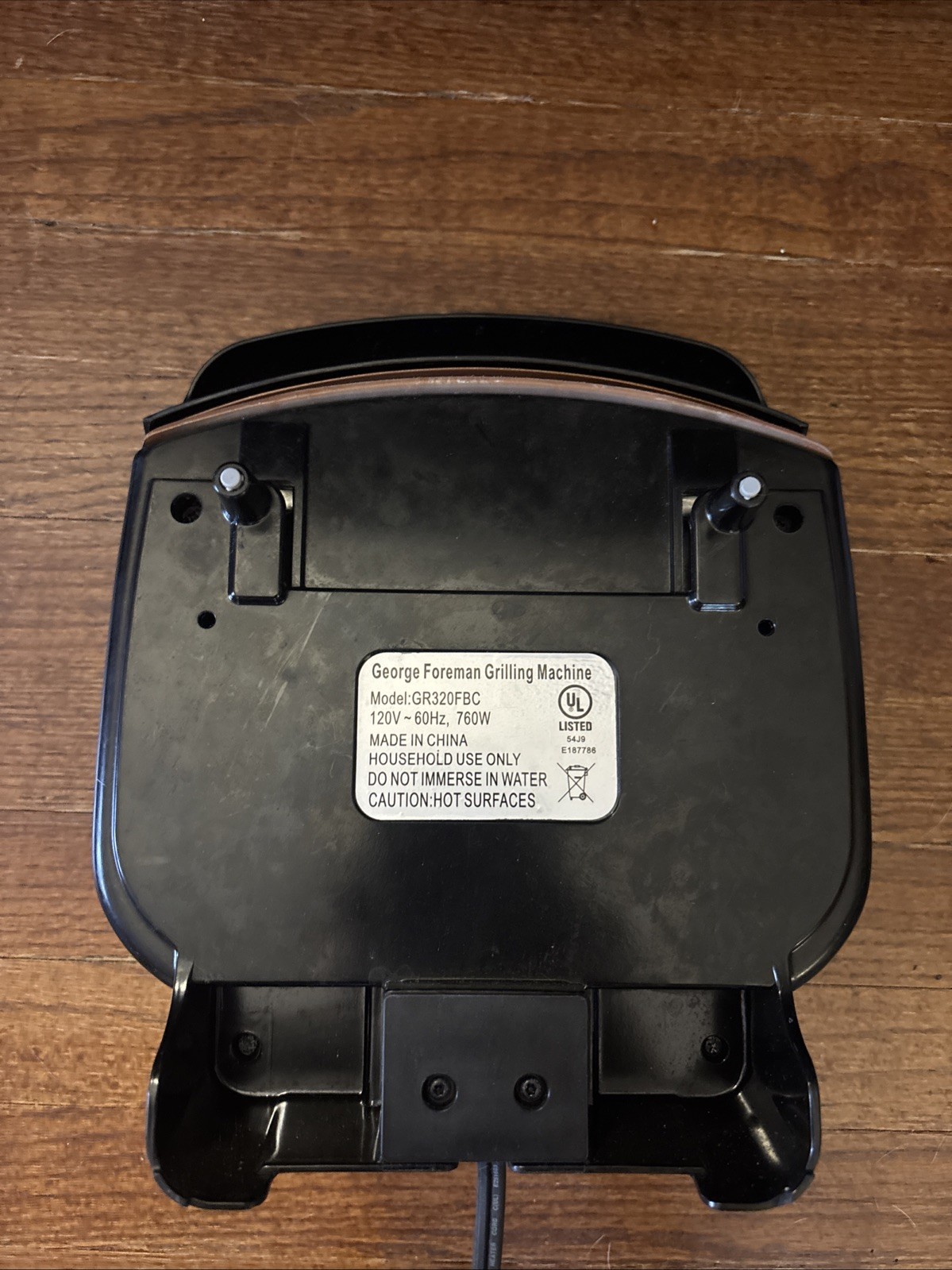 George Foreman Grilling Machine – Model GR320FB – Black Cook Surface – Tested