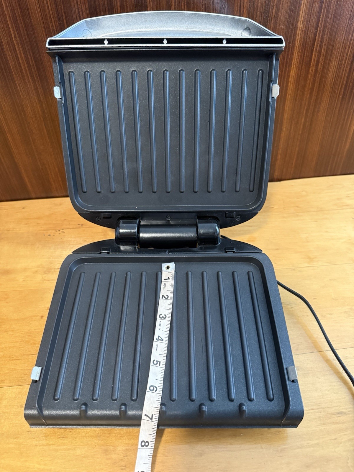 George Foreman GRP1060B Removable Plate Grill – Black