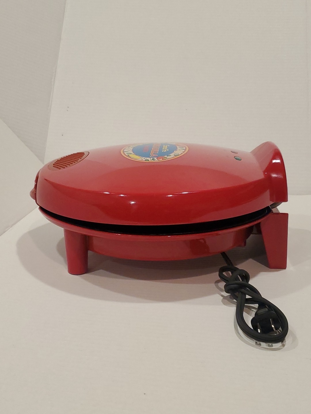 Salton Santa Fe 6-Wedge Red Electric Quesadilla Maker 12″ – Model QM2SFR