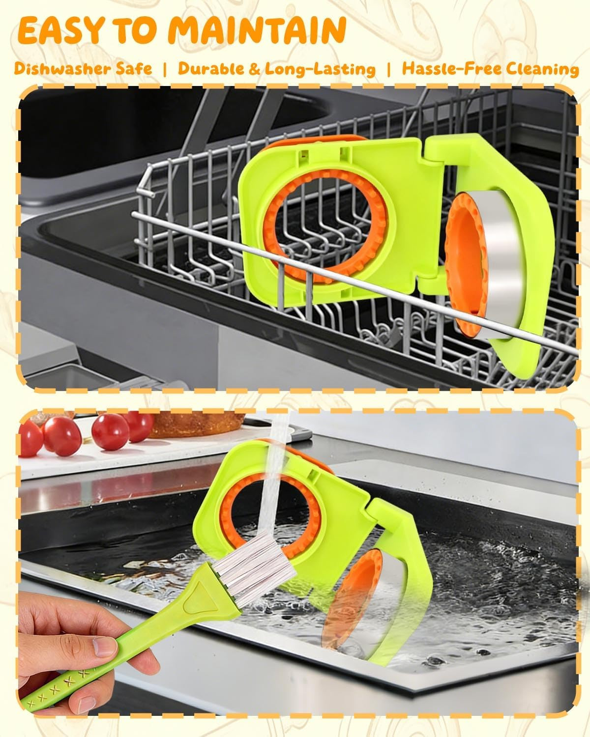 Uncrustable Sandwich Maker,Sandwiches Pocket Circle Shape 3.7Inch Sandwich Cutte
