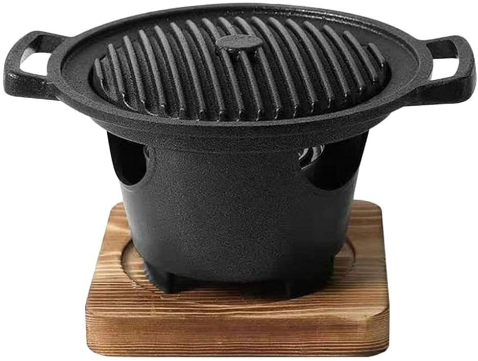 NUOLUX Grill Plate Furnace Smoke Portable BBQ Japan