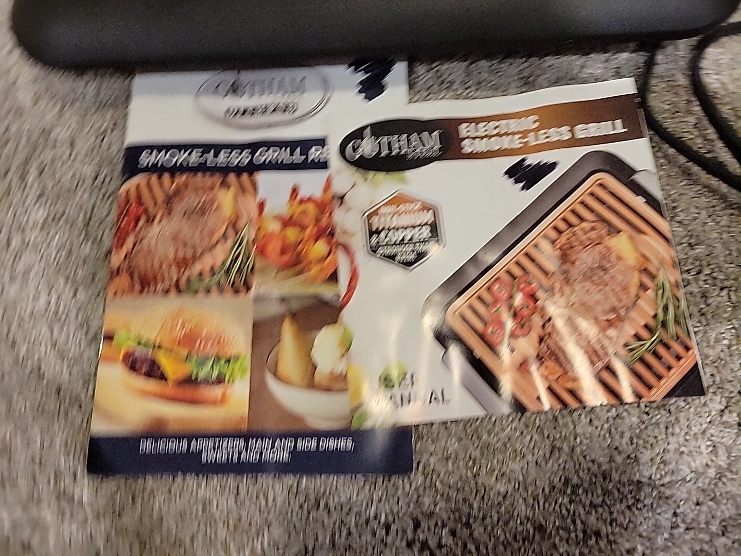 Electric Grill – Non-Stick, Smokeless, Indoor Grill – Counter Top Grill Camping