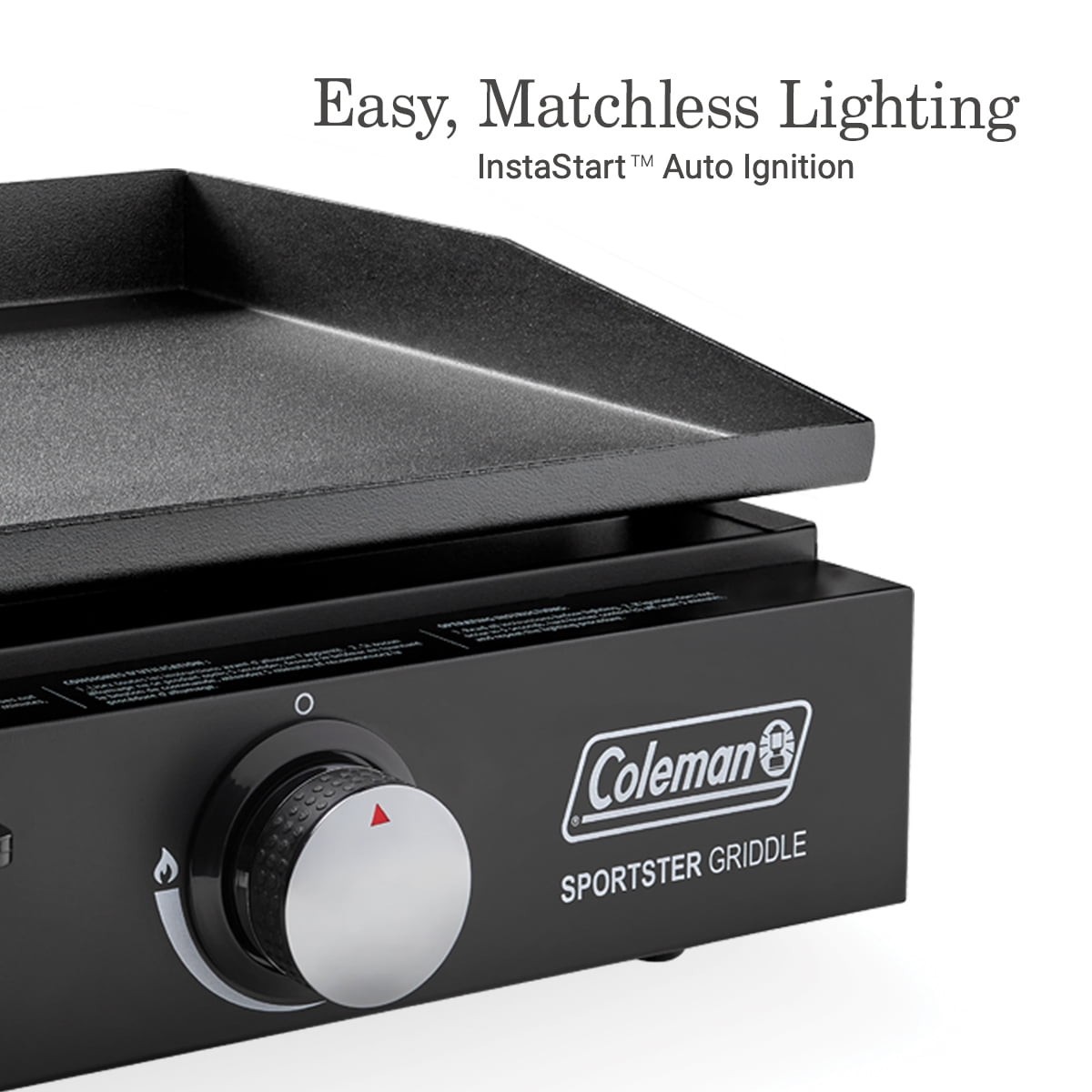 Coleman Sportster Tabletop Griddle 12,000 BTU Portable Gas Steel Rectangle™
