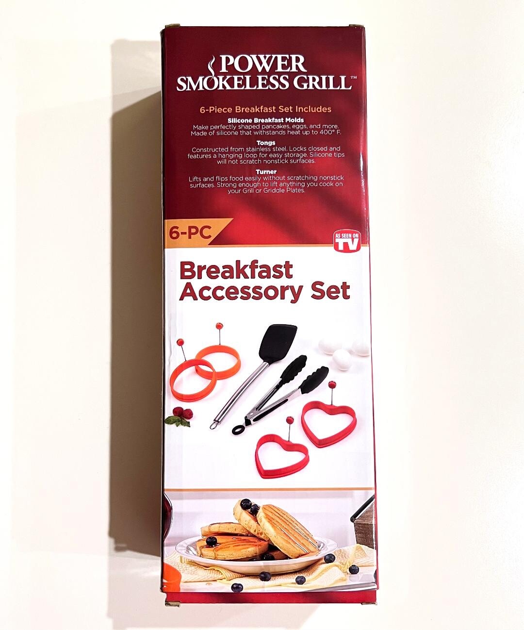 Power Smokeless Grill ACCESSORY KITS for Indoor Grill – BBQ & Breakfast Sets