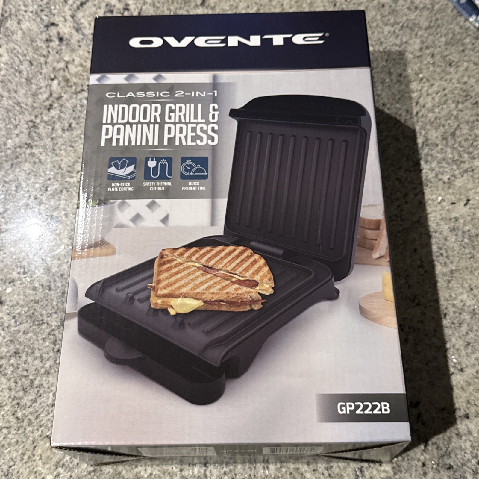 🧑‍🍳🥩 🥪 NEW: Classic 2-in-1 Electric Indoor Grill & Panini Press by OVENTE