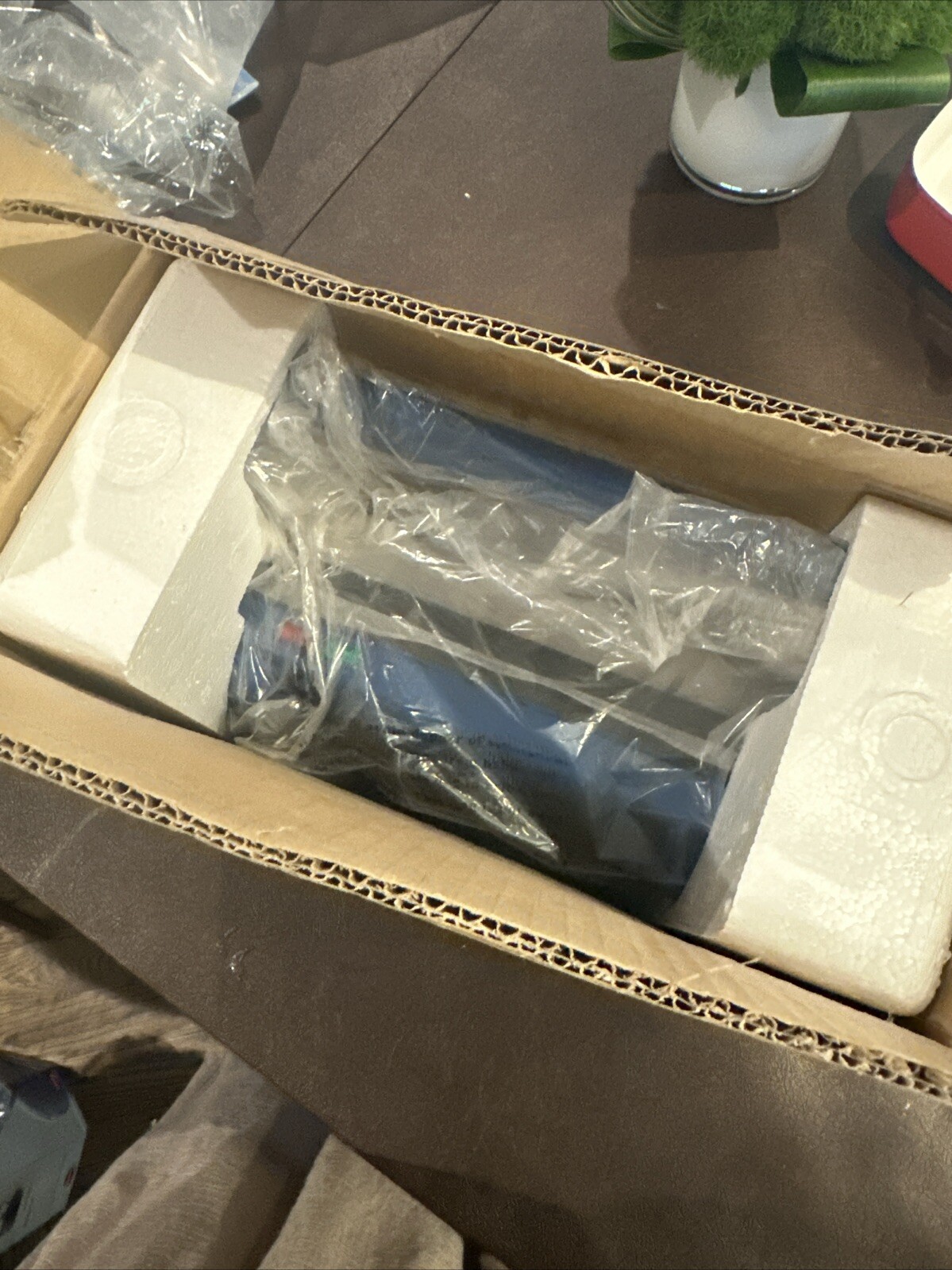 NEW! Wolfgang Puck 2 in 1 Panini Maker BGPP0020 **Blue** Stainless Open Box FAST