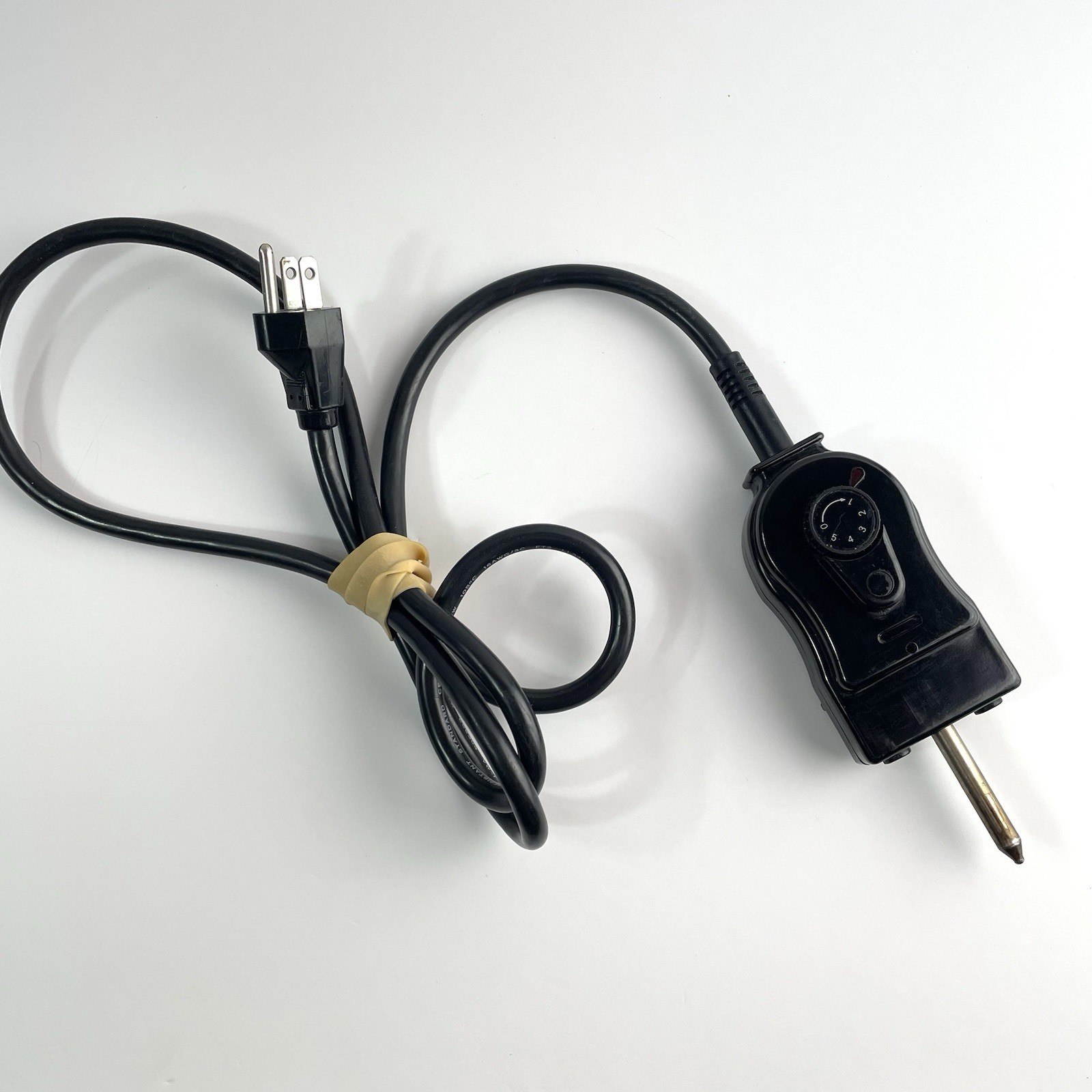 Heat Temperature Control Probe Power Cord Cat No. H93 120V 1650 Watts Plug