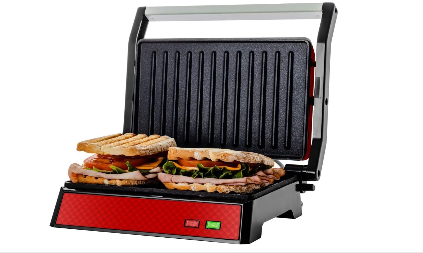 Tostadora De Pan Plancha Sandwichera Plana Parrilla Prensa Para Cocina Electrica