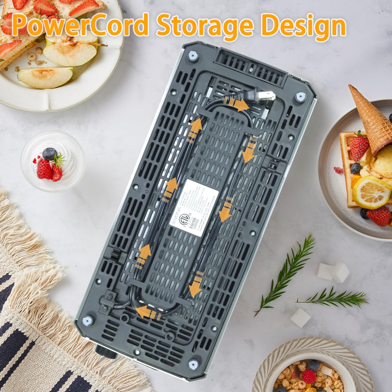 4 Slice Long Slot Stainless Steel Toaster with large, 4 pieces regular style