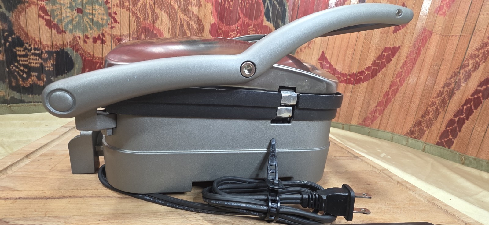 Cuisinart Griddler Indoor Grill Griddle Panini Press 5-in-1 Waffle Plates