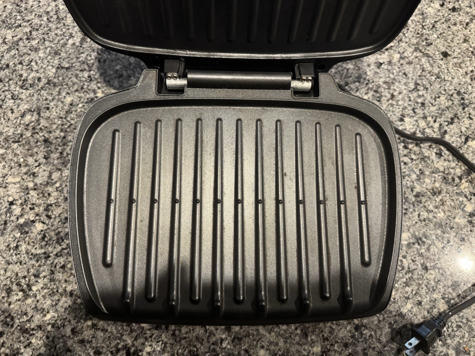 George Foreman Electric Grill GPR360R in Red w/Drip Plate – Used Without Box