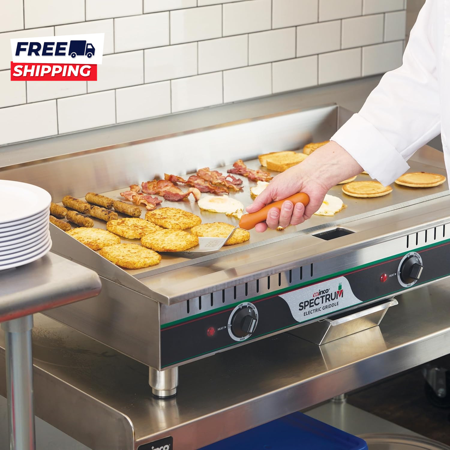 Commercial-Grade Electric Griddle 36″