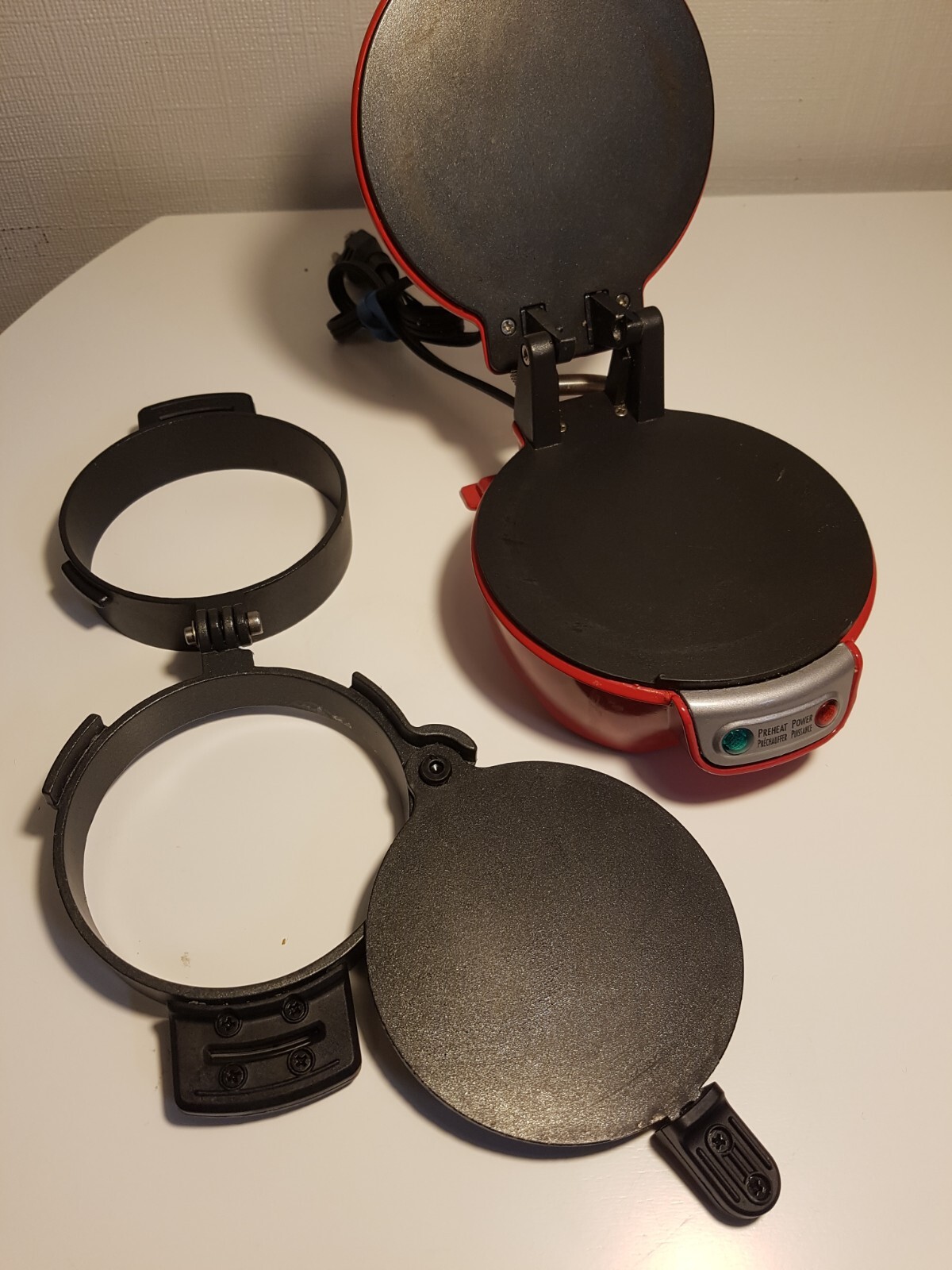 Hamilton Beach Breakfast Sandwich Maker Model 25476C Egg McMuffin Tested Working
