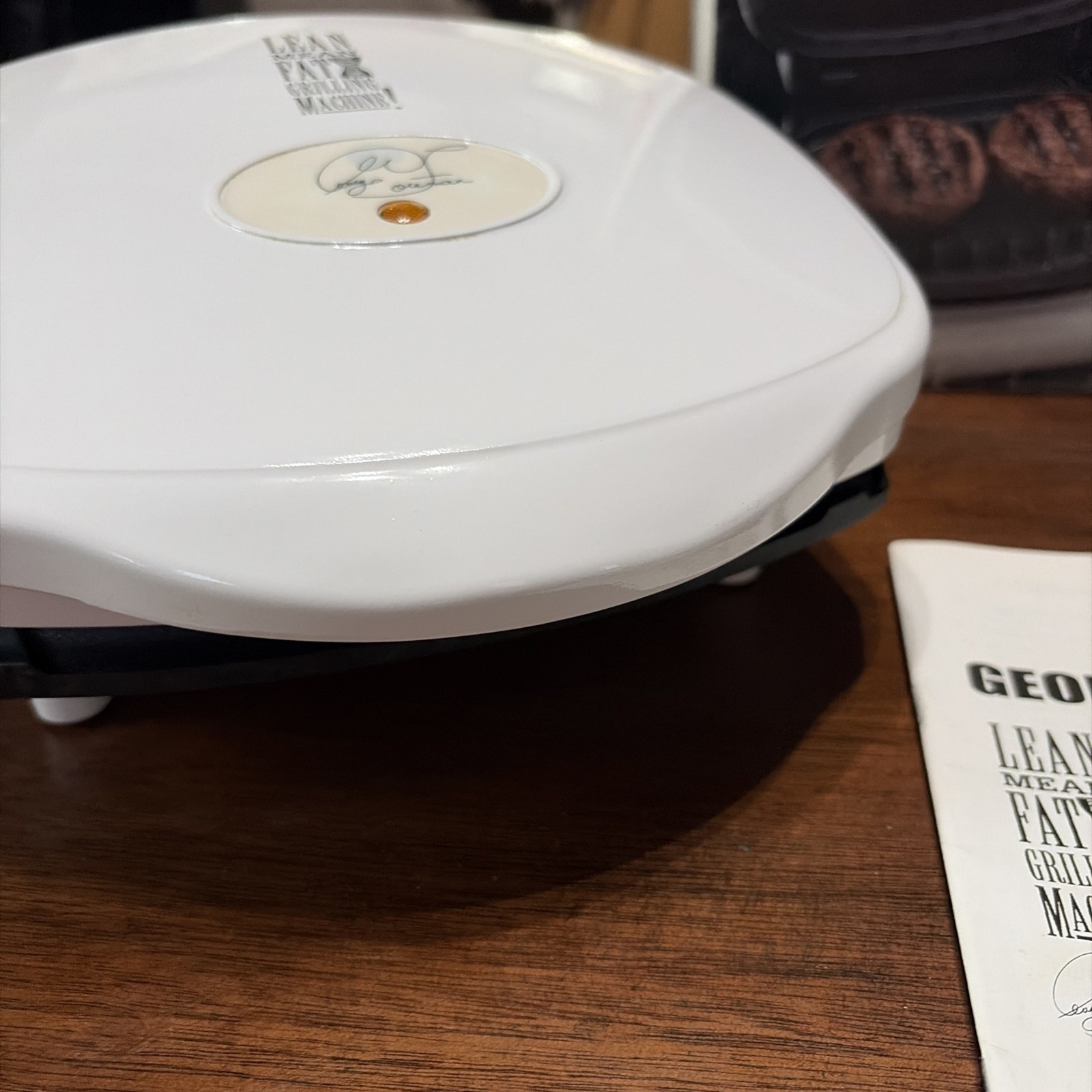 George Foreman Lean Mean Fat Reducing Grilling Machine GR10A White Works