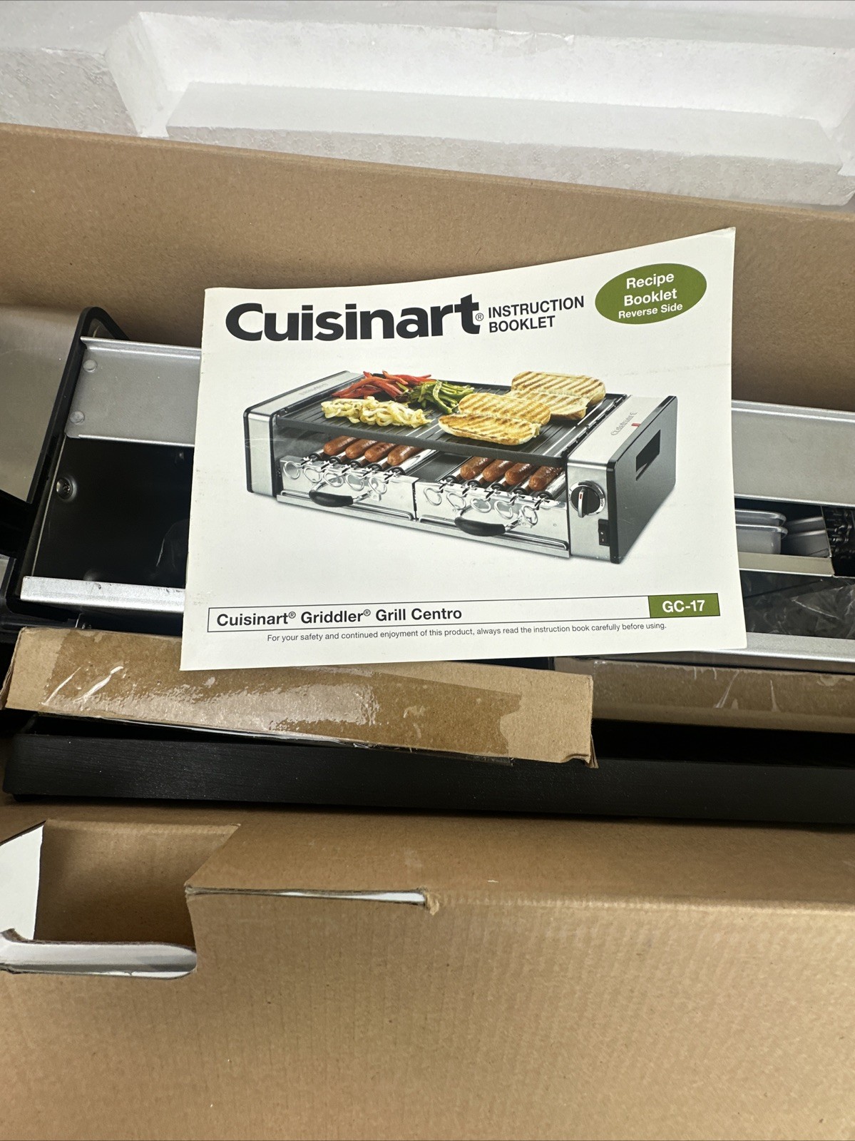 Cuisinart GC-17 Griddler Series Grill Centro 10 Piece Screwer Set
