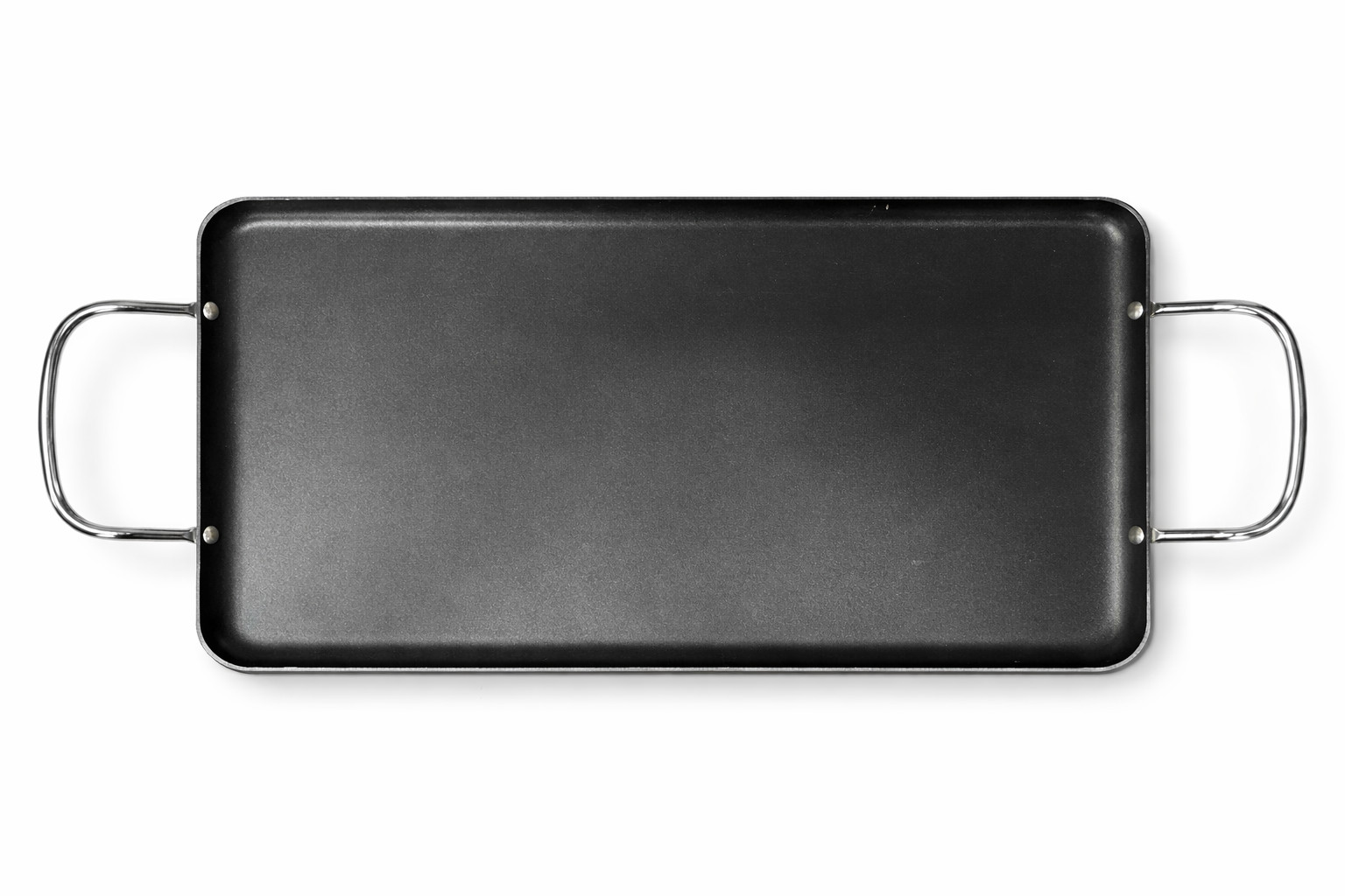Voyager Tools Aluminum Double Burner Griddle for Stove & Grill, Non-Stick